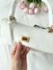 Сумка в стилі  Balenciaga Rodeo White Gold P18019 фото 5