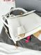 Сумка в стилі  Balenciaga Rodeo White Gold P18019 фото 8