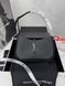 Сумка в стилі Yves Saint Laurent Hobo Le 5 A 7 Black/Silver P5038 фото 2