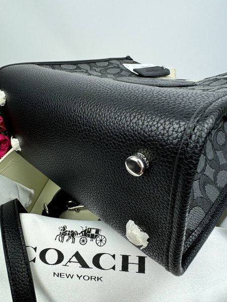 Сумка в стилі Coach Black P9021 фото