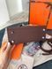 Модель в стилі  Hermes Kelly 25 Chocolate Silver  P16049 фото 6