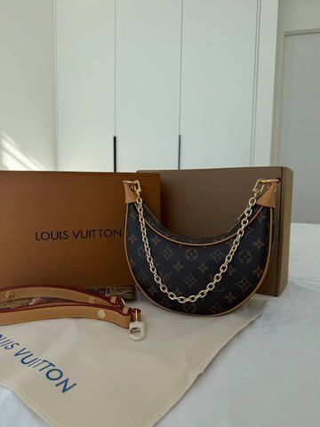 Модель в стилі Louis Vuitton Loop Brown 23см 129-1 фото