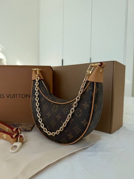 Модель в стилі Louis Vuitton Loop Brown 23см 129-1 фото