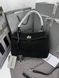 Сумка в стилі Balenciaga Rodeo Black Silver