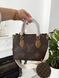 Сумка в стилі Louis Vuitton Onthego PM Brown 25 см P1030 фото 9