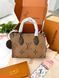 Сумка в стилі Louis Vuitton Onthego PM Brown 25 см P1030 фото 2