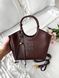 Сумка в стилі Miu Miu Brown P17045 фото 4