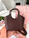 Сумка в стилі Miu Miu Brown P17045 фото 2