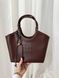 Сумка в стилі Miu Miu Brown P17045 фото 9