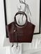 Сумка в стилі Miu Miu Brown P17045 фото 3