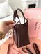 Сумка в стилі Miu Miu Brown P17045 фото 6