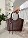 Сумка в стилі Miu Miu Brown P17045 фото 8