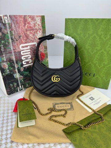Сумка в стилі Gucci Black P11019 фото