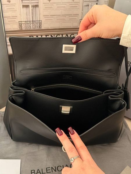 Модель в стилі Balenciaga Rodeo Black Silver 29см 130-1 фото