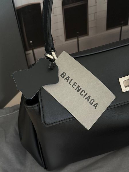 Модель в стилі Balenciaga Rodeo Black Silver 29см 130-1 фото