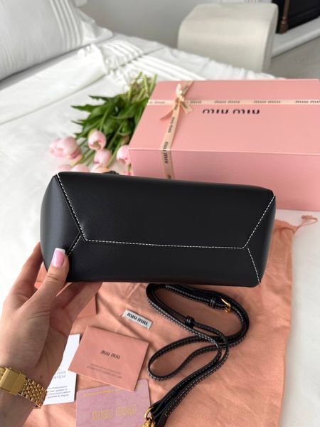 Сумка в стилі  Miu Miu Black P17044 фото