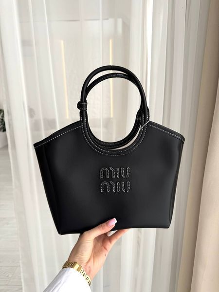 Сумка в стилі  Miu Miu Black P17044 фото