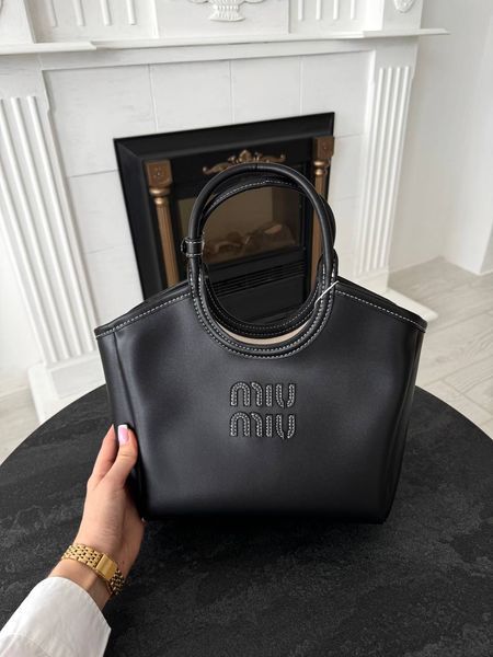 Сумка в стилі  Miu Miu Black P17044 фото