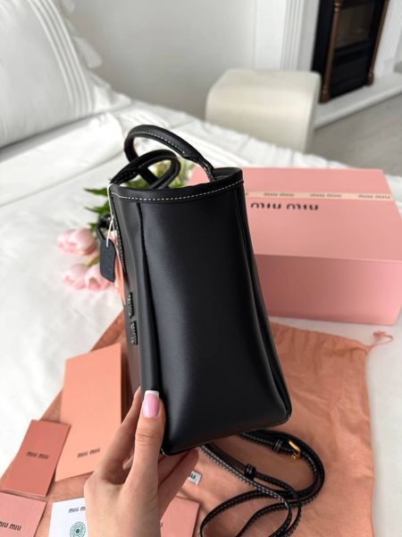 Сумка в стилі  Miu Miu Black P17044 фото
