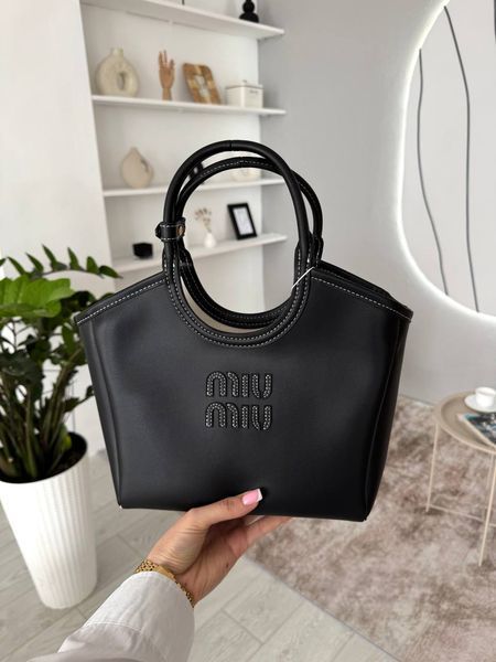 Сумка в стилі  Miu Miu Black P17044 фото