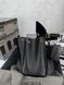 Сумка в стилі Balenciaga Rodeo Black Gold P18012 фото 8