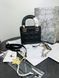 Сумка в стилі Dior Lady Mini Black Gold P6019 фото 10