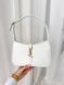 Сумка в стилі  Yves Saint Laurent Hobo Le 5 A 7 White/Gold Р5006 фото 6