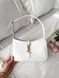 Сумка в стилі  Yves Saint Laurent Hobo Le 5 A 7 White/Gold Р5006 фото 3