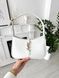 Сумка в стилі  Yves Saint Laurent Hobo Le 5 A 7 White/Gold Р5006 фото 9