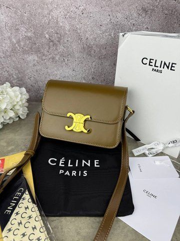 Сумка в стилі  Celine Brown P13011 фото
