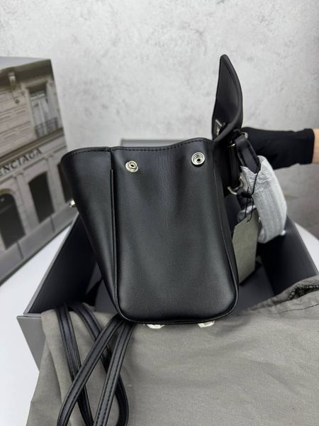 Модель в стилі Balenciaga Rodeo Black Silver 23см P18011 фото