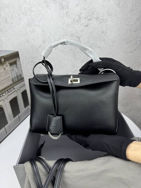 Модель в стилі Balenciaga Rodeo Black Silver 23см P18011 фото