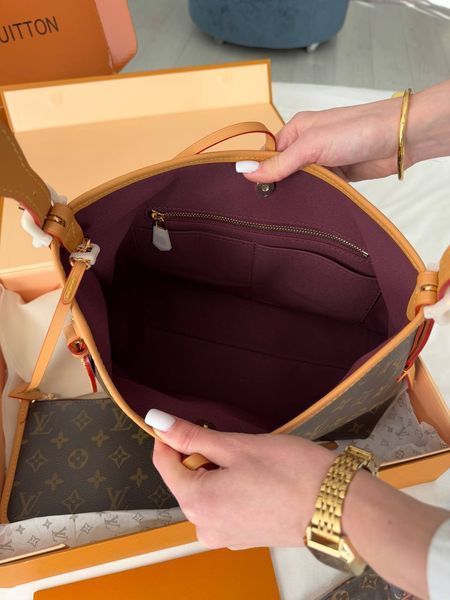 Сумка в стилі Louis Vuitton CarryAll PM Brown 30 см P1073 фото
