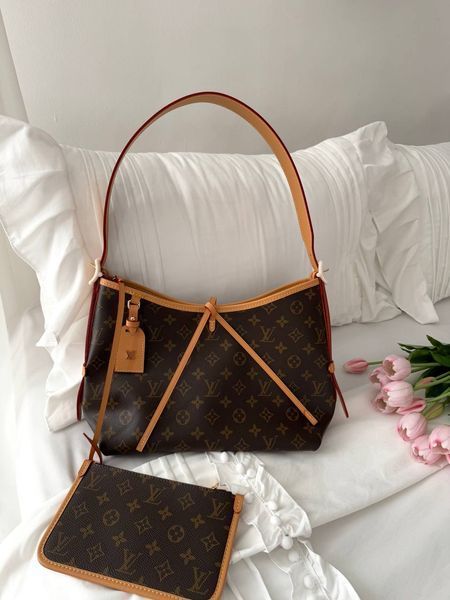 Сумка в стилі Louis Vuitton CarryAll PM Brown 30 см P1073 фото