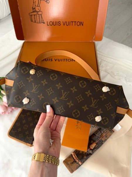 Сумка в стилі Louis Vuitton CarryAll PM Brown 30 см P1073 фото