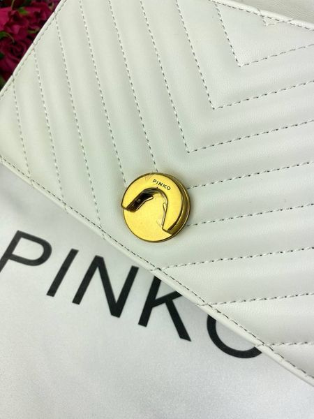 Сумка в стилі Pinko White P14007 фото
