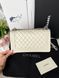 Модель в стилі Chanel Boy Beige Silver P10168 фото 2