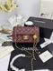 Модель в стилі Chanel Burgundy Gold 20 см P10090 фото 2