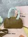 Сумка в стилі Miu Miu Brown P17012 фото 3