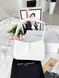Сумка в стилі  Yves Saint Laurent Hobo Le 5 A 7 White/Silver P5054 фото 3