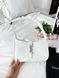 Сумка в стилі  Yves Saint Laurent Hobo Le 5 A 7 White/Silver P5054 фото 8