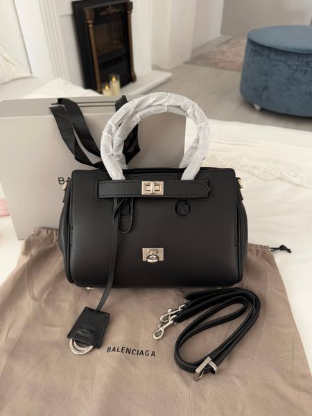 Модель в стилі Balenciaga bel air Black Silver 24см P18021 фото