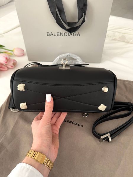 Модель в стилі Balenciaga bel air Black Silver 24см P18021 фото