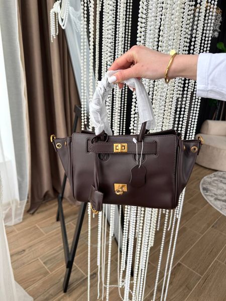 Модель в стилі Balenciaga bel air Chocolate Gold 24см P18030 фото