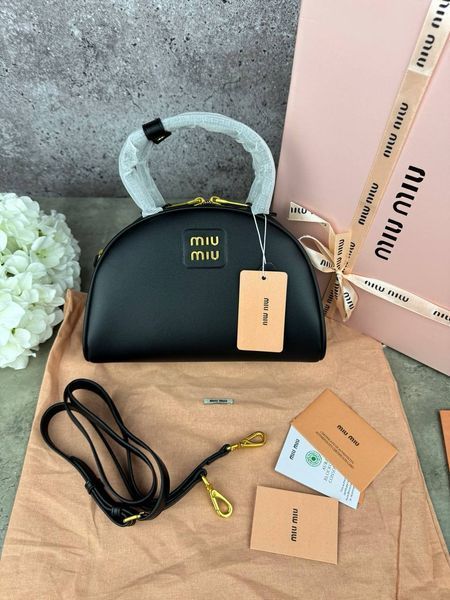 Сумка встилі  Miu Miu Black P17011 фото