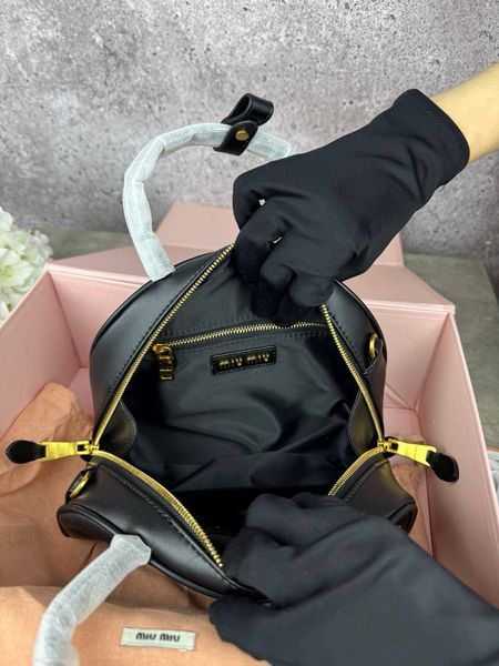 Сумка встилі  Miu Miu Black P17011 фото