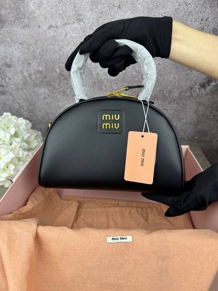 Сумка встилі  Miu Miu Black P17011 фото