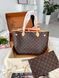 Сумка в стилі Louis Vuitton Neverful MM Brown 43 см