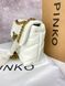 Сумка в стилі Pinko Puff White P14008 фото 6