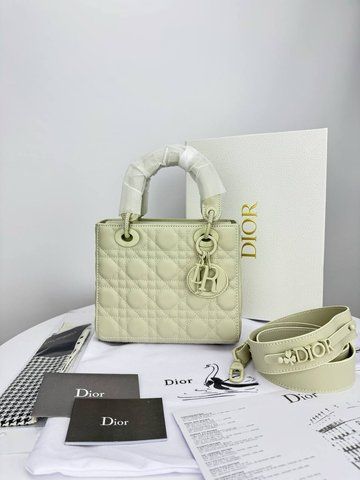 Сумка в стилі Dior Lady Total Beige P6034 фото